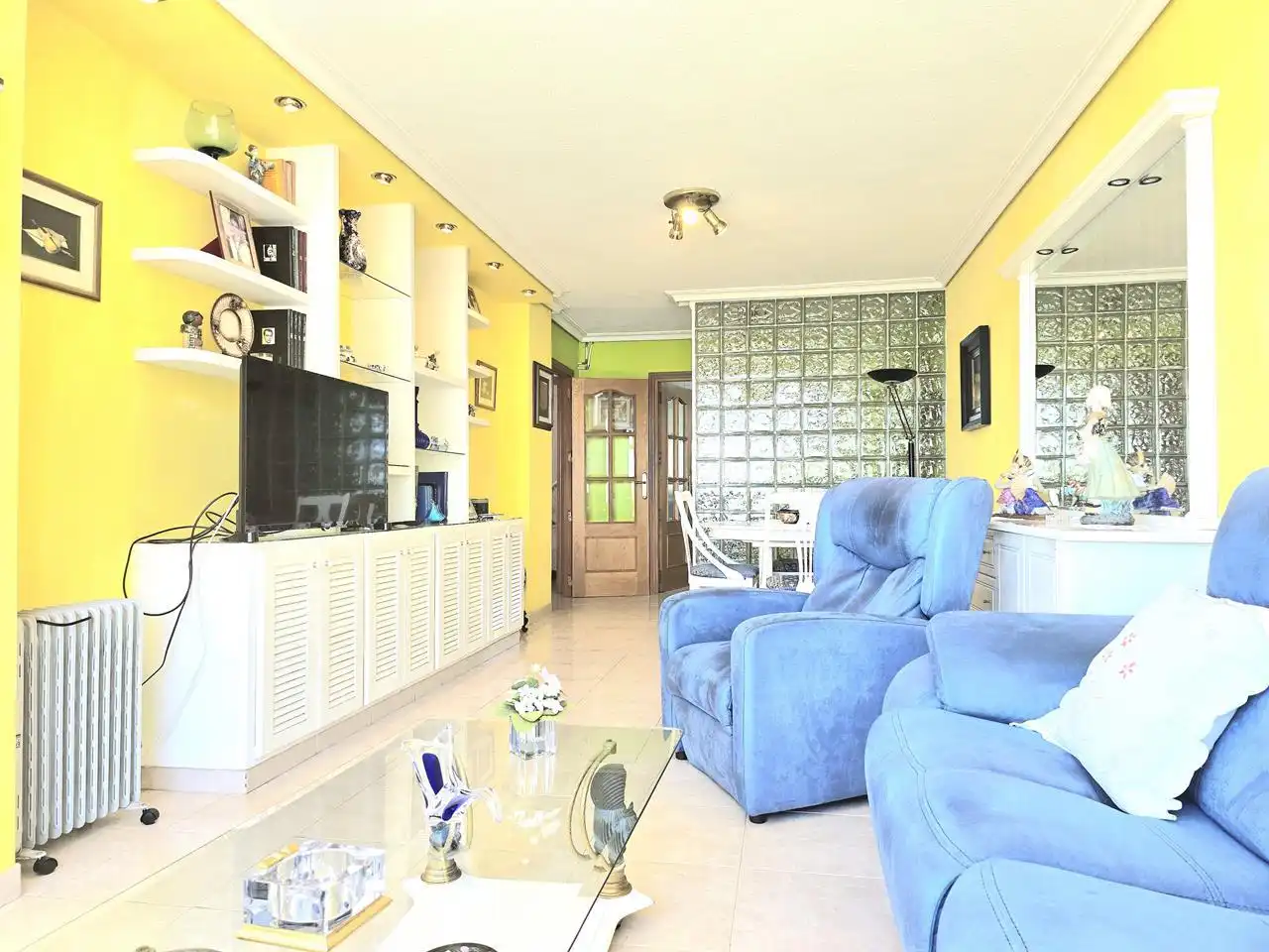 Sala de estar de Piso en venta en Benidorm con Terraza y Amueblado