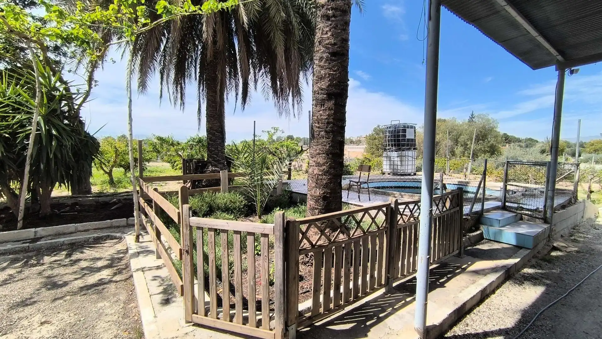 Jardín de Finca rústica en venta en Murcia con Aire acondicionado, Calefacción y Piscina