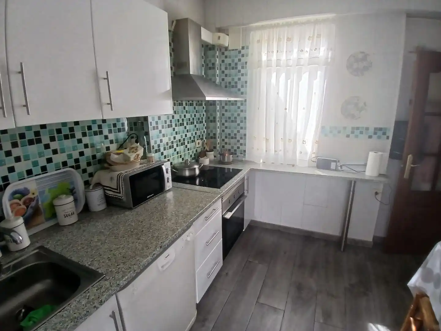 Kitchen of Flat for sale in Ferrol  with Heating