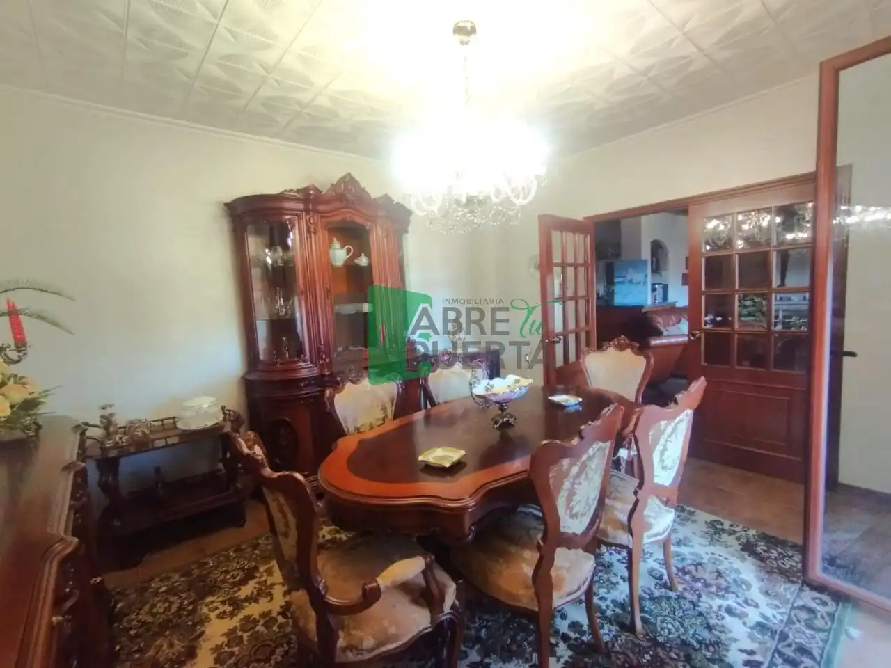 Dining room of Houses for sale in Ourense Capital   with Heating, Private garden and Terrace