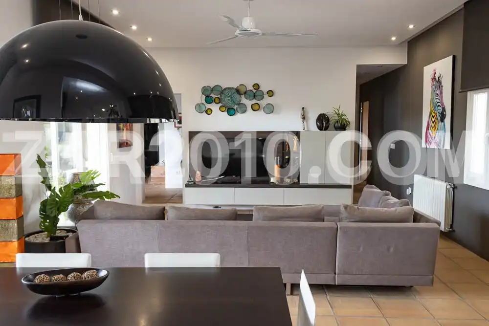 Wohnzimmer von Haus oder Chalet zum Verkauf in Cuevas del Almanzora mit Klimaanlage, Privatgarten und Terrasse