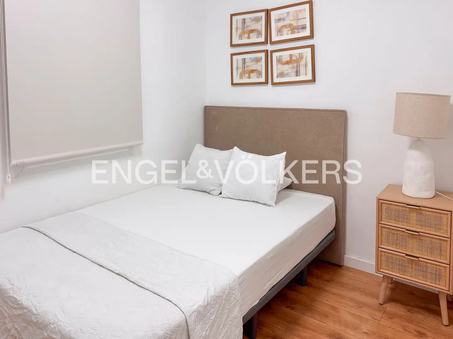 Schlafzimmer von Wohnung zur Miete in Barcelona mit Klimaanlage, Heizung und Möbliert