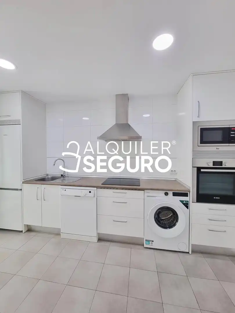 Kitchen of Flat for rent in El Escorial  with Heating, Terrace and Storage room