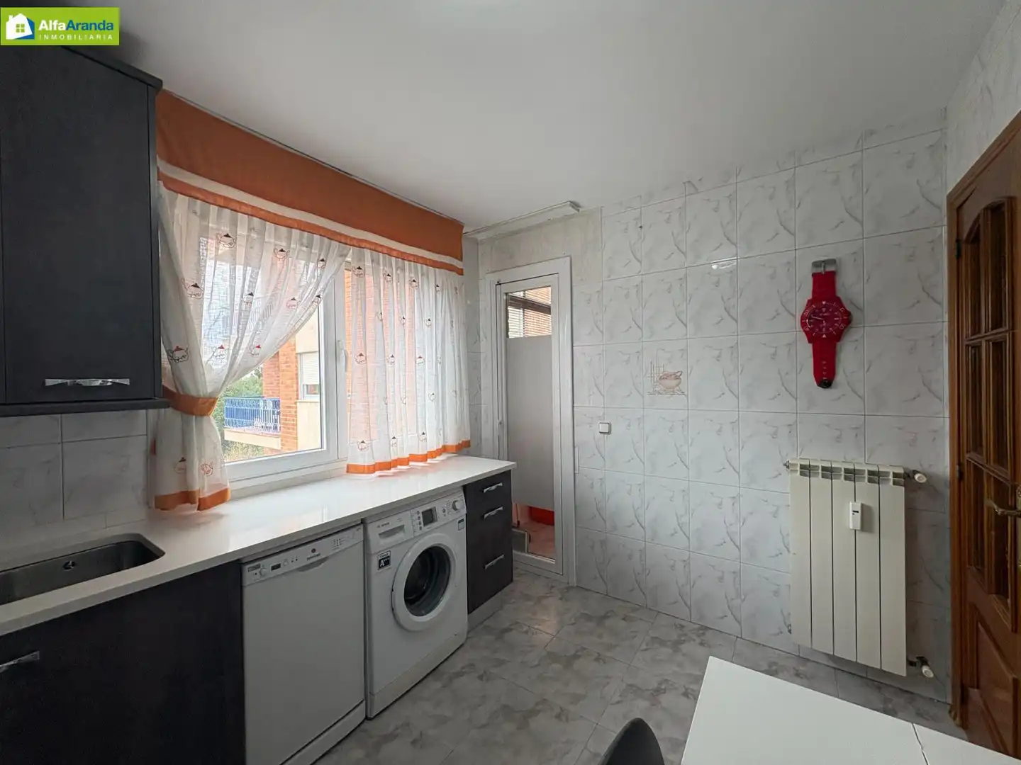 Küche von Wohnung zum Verkauf in Aranda de Duero mit Heizung, Terrasse und Möbliert