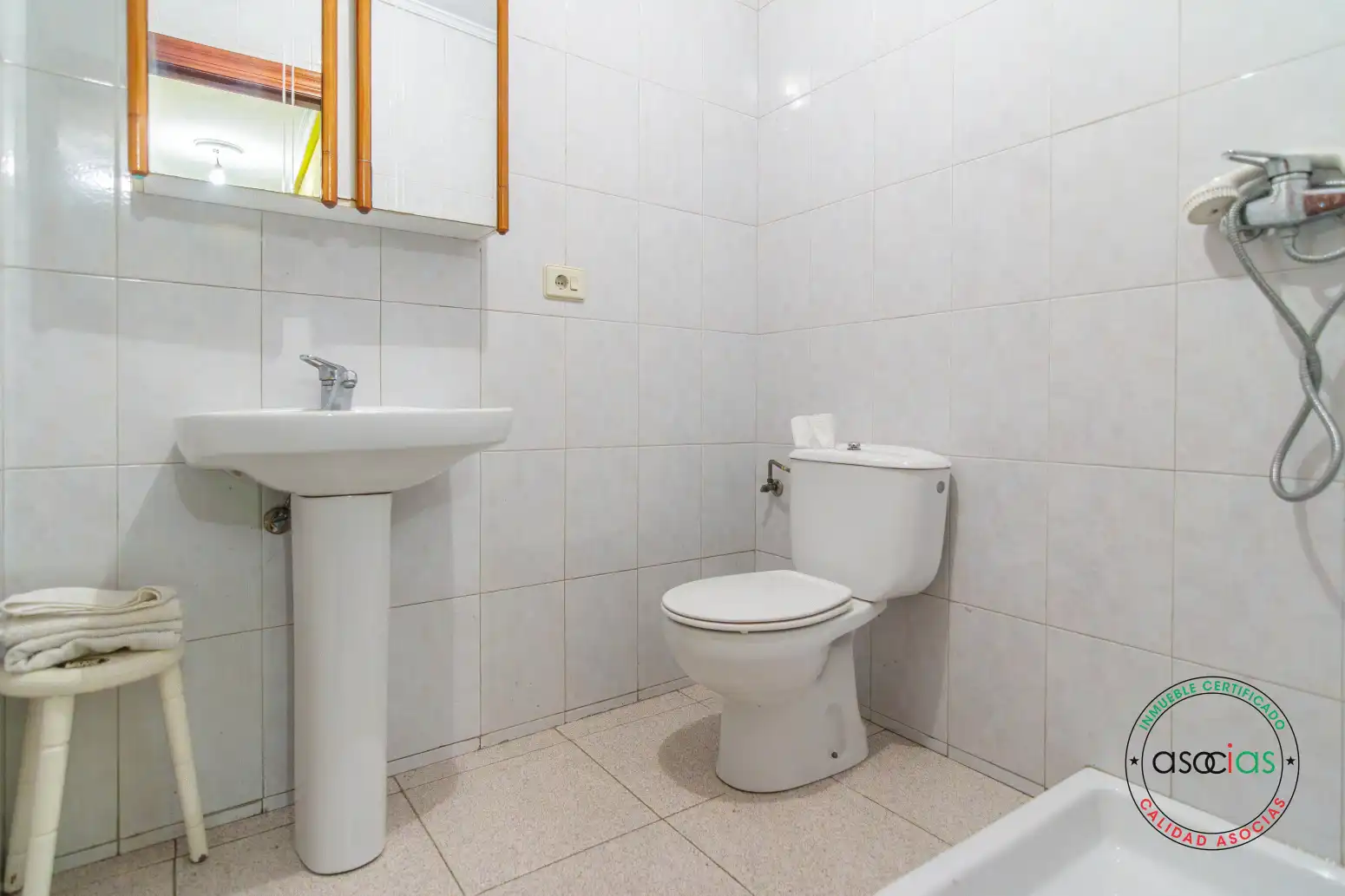 Bathroom of Attic for sale in Langreo  with Heating and Furnished