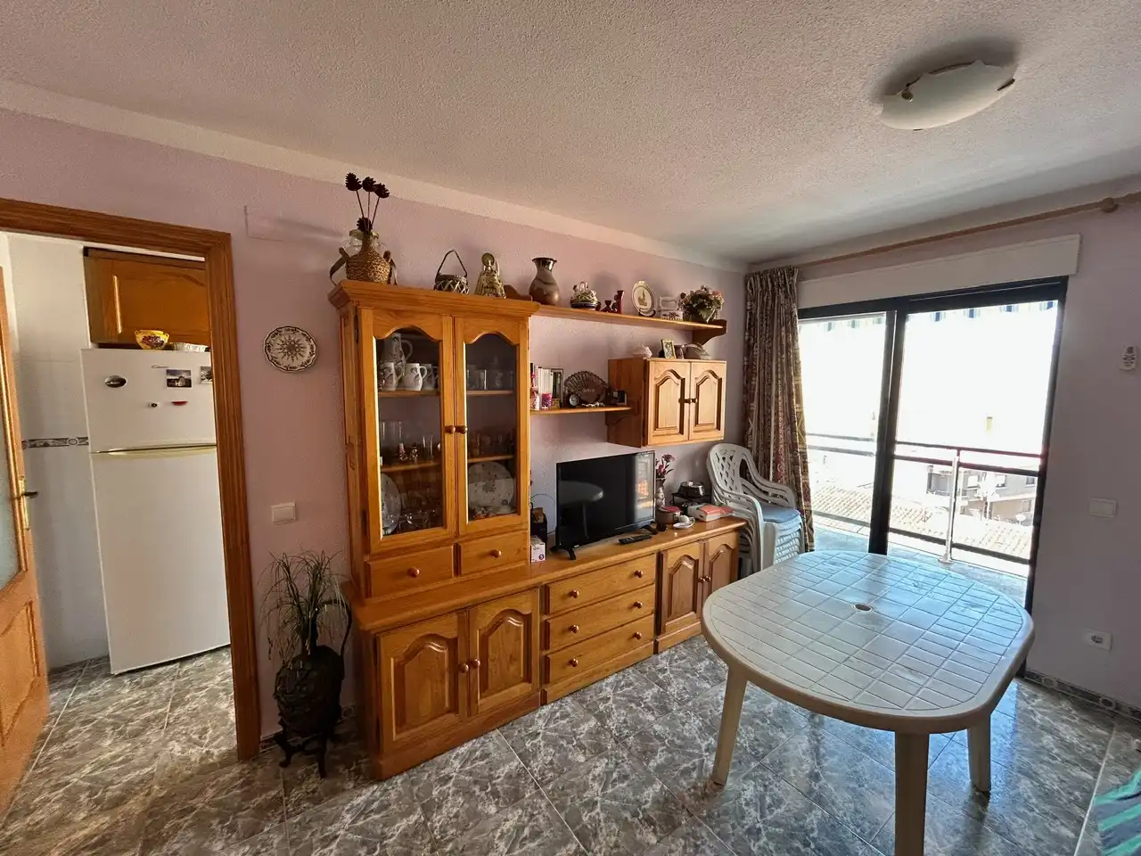 Sala de estar de Apartamento en venta en Miramar con Aire acondicionado, Terraza y Amueblado