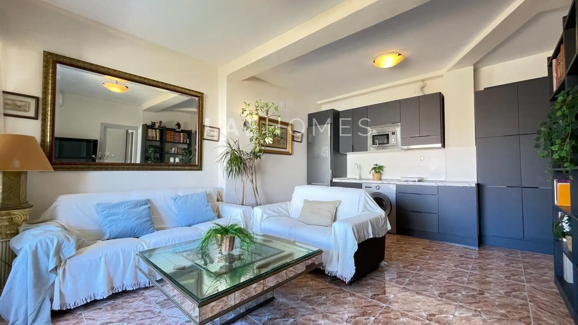 Sala d'estar de Pis de lloguer en Málaga amb Aire condicionat, Calefacció i Terrassa