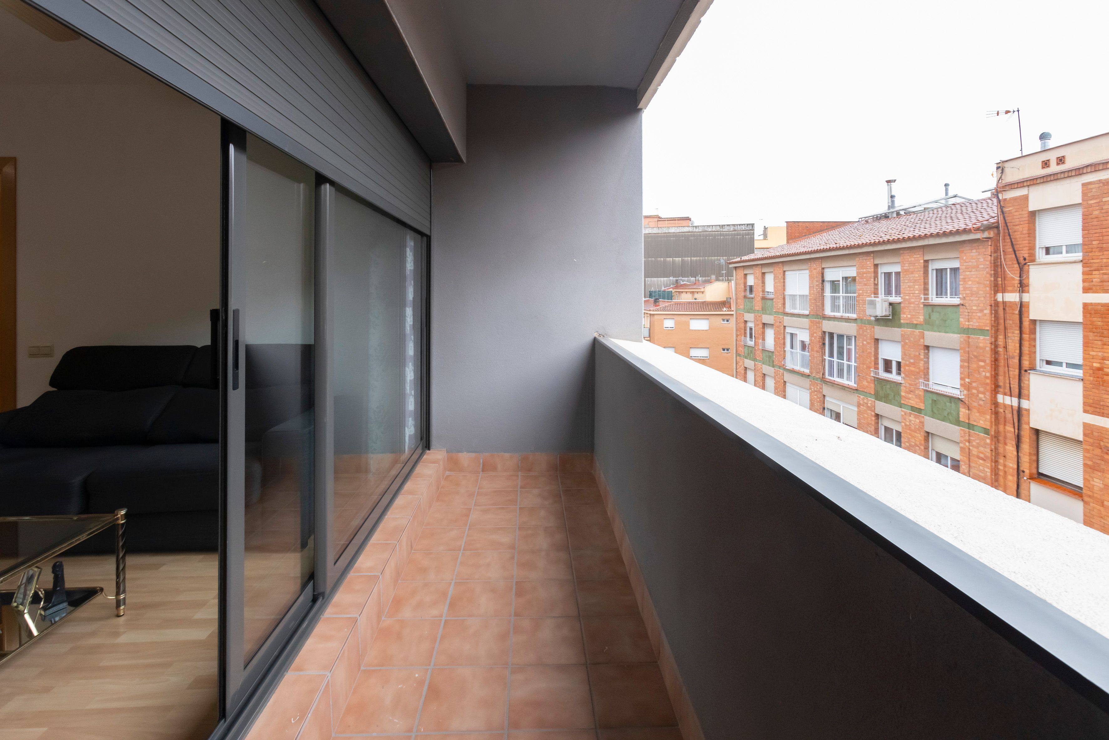 Balcony of Flat for sale in Rubí  with Air Conditioner, Heating and Parquet flooring