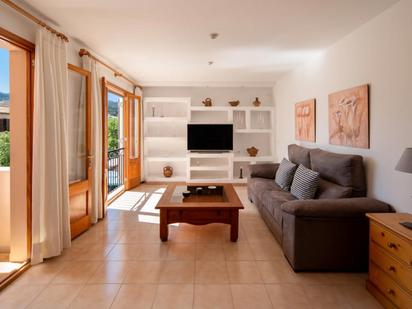 Sala d'estar de Apartament en venda en Pollença amb Aire condicionat, Terrassa i Balcó