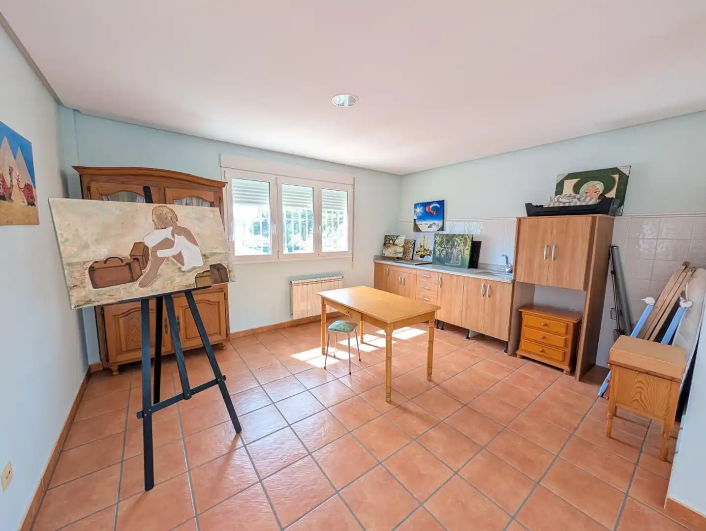 Wohnzimmer von Haus oder Chalet zum Verkauf in Gandia mit Heizung, Privatgarten und Terrasse