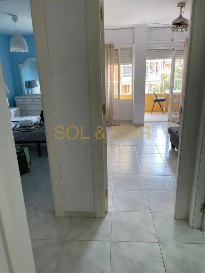 Terrassa de Apartament de lloguer en Benalmádena amb Aire condicionat i Terrassa