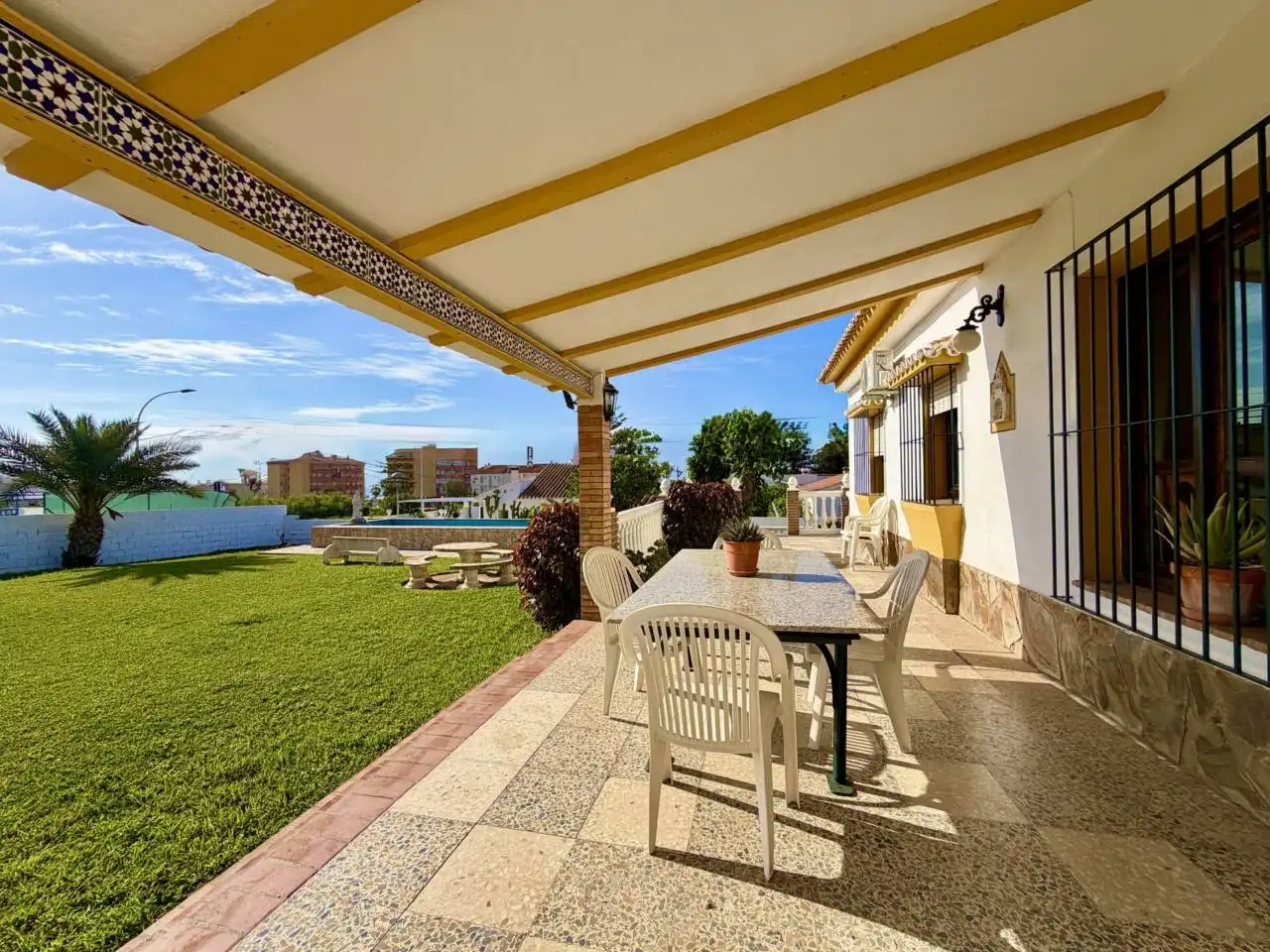 Terrace of Houses for sale in Rincón de la Victoria  with Private garden, Terrace and Swimming Pool
