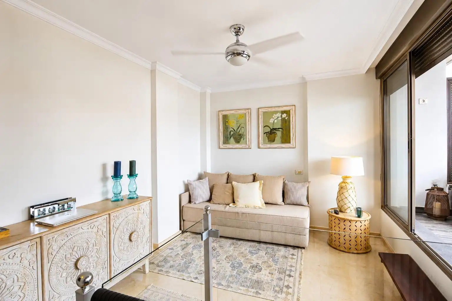 Sala de estar de Ático en venta en Las Palmas de Gran Canaria con Terraza