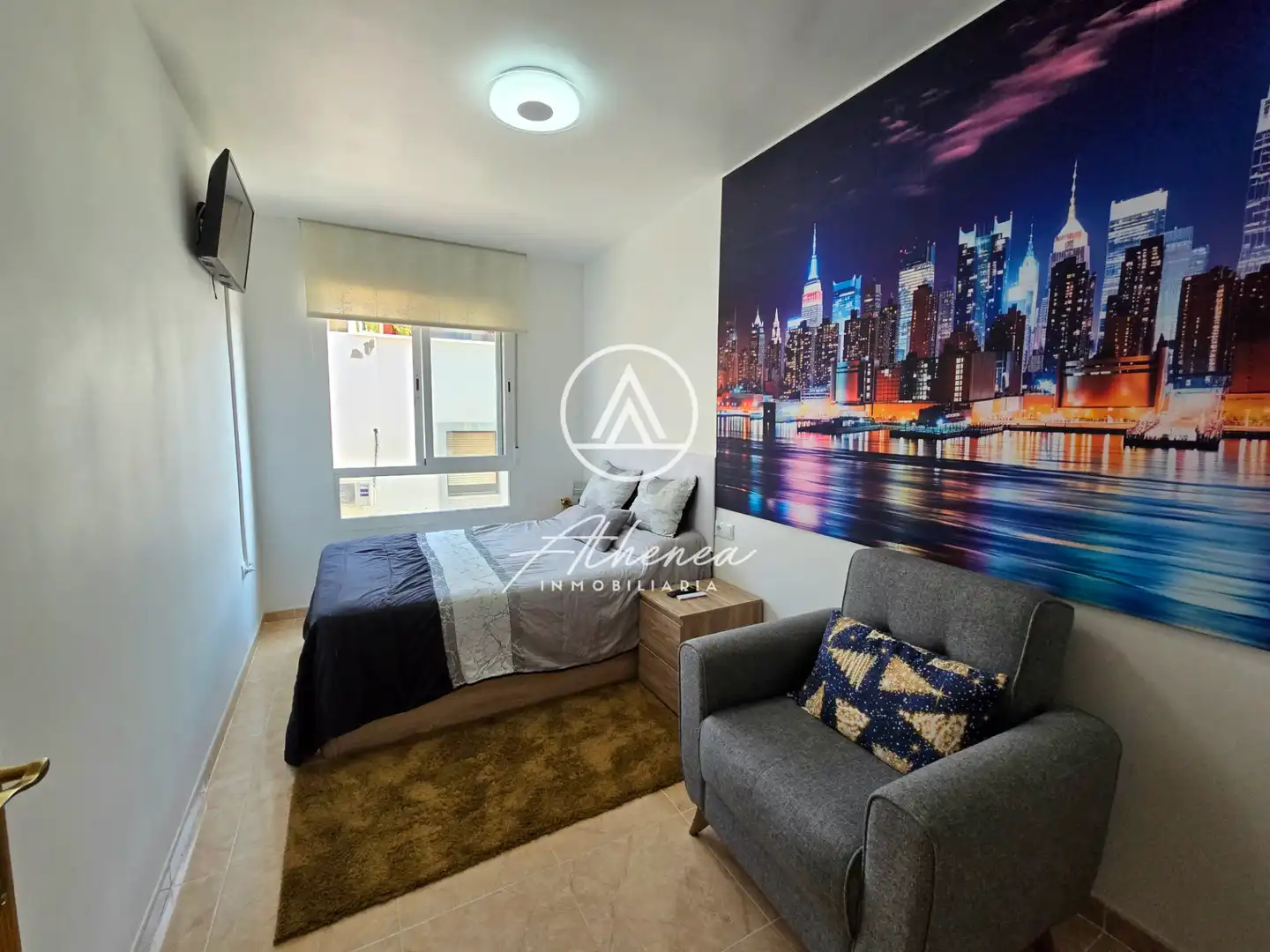 Habitación de Piso en venta en Roquetas de Mar con Terraza, Amueblado y Horno