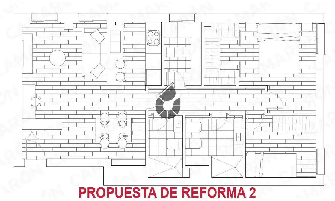 Planta baixa en venda a Coria del Río