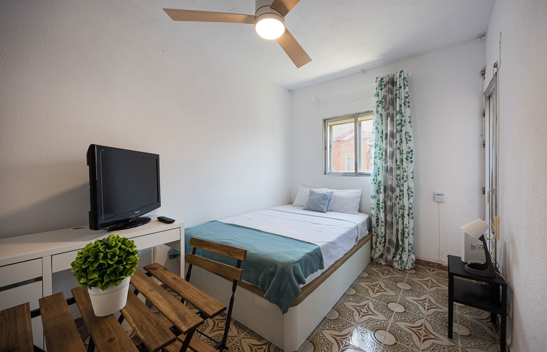 Bedroom of Flat for sale in Alcorcón  with Terrace, Furnished and Balcony