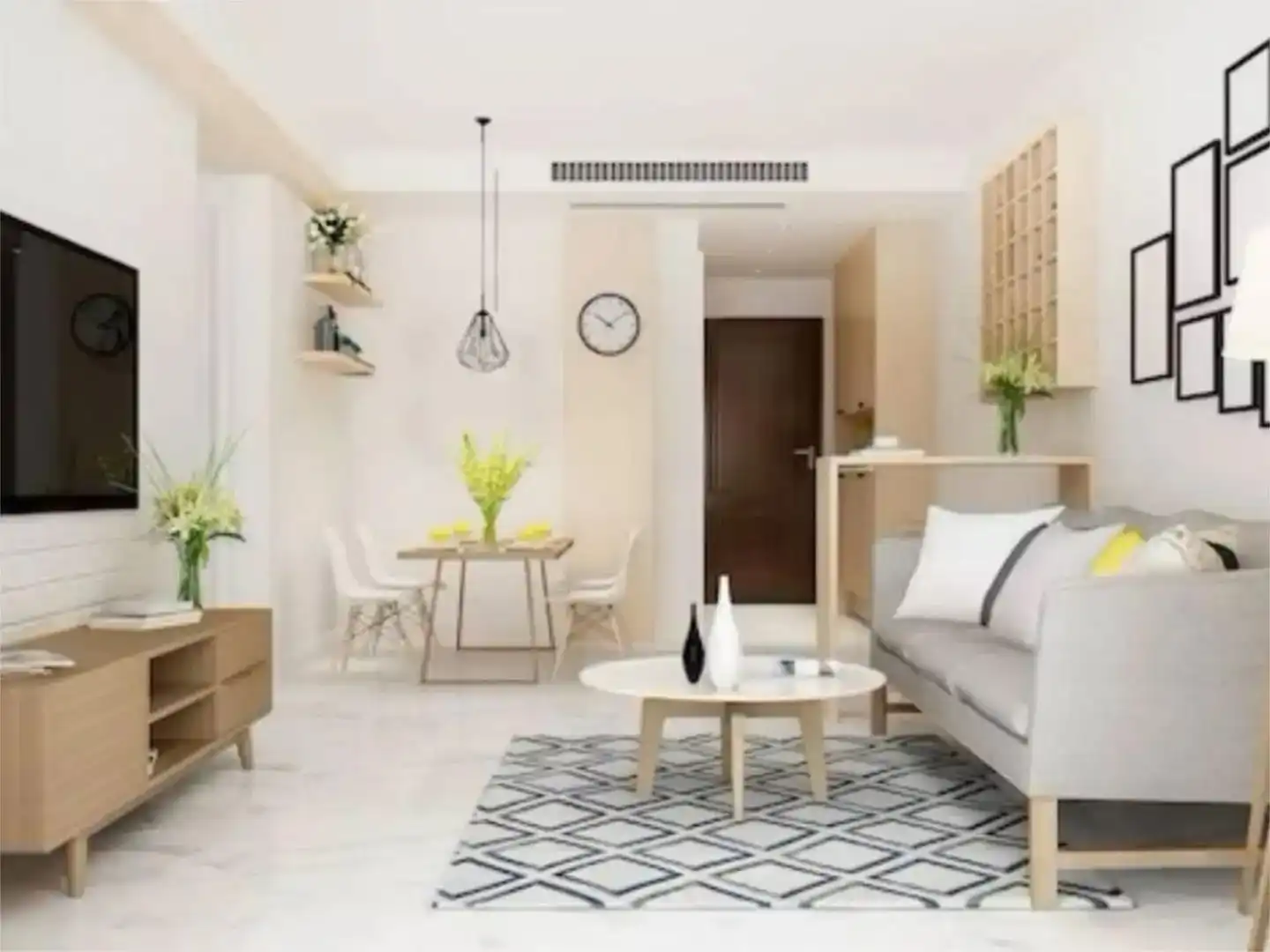 Sala de estar de Piso en venta en Málaga con Aire acondicionado y Amueblado
