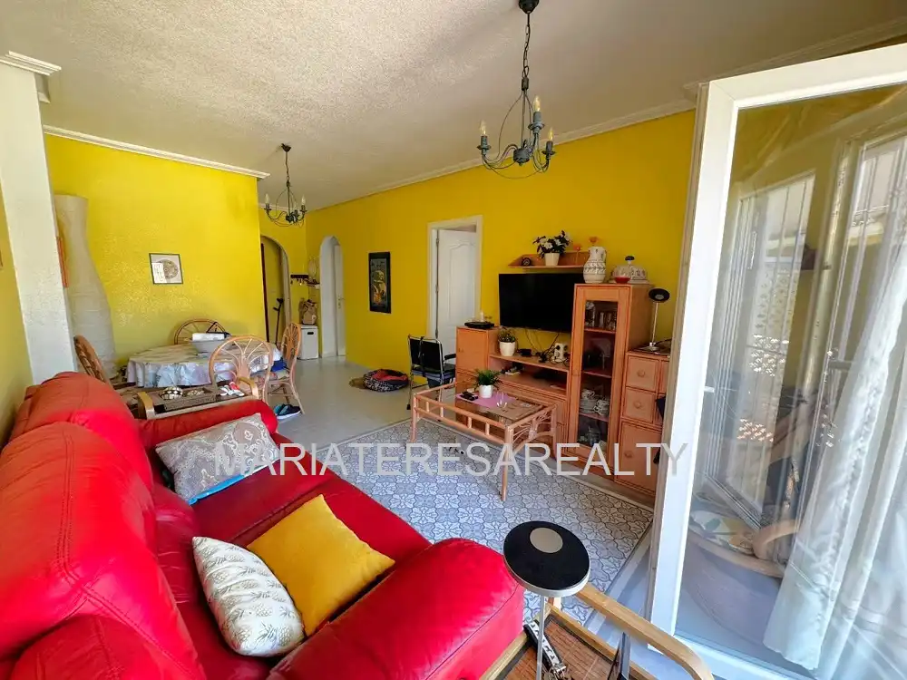 Sala de estar de Planta baja en venta en Los Alcázares con Aire acondicionado, Jardín privado y Terraza