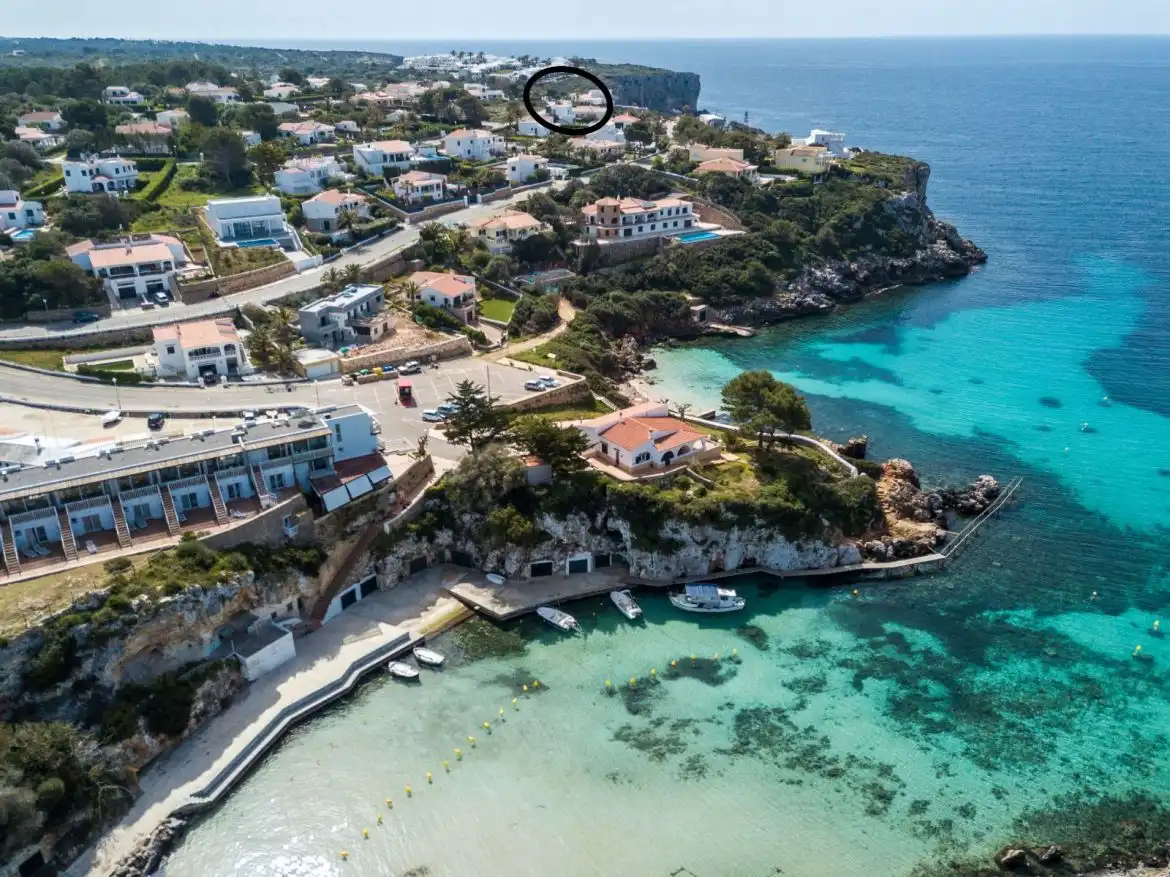 Außenansicht von Haus oder Chalet zum Verkauf in Maó - Mahón mit Klimaanlage, Heizung und Privatgarten