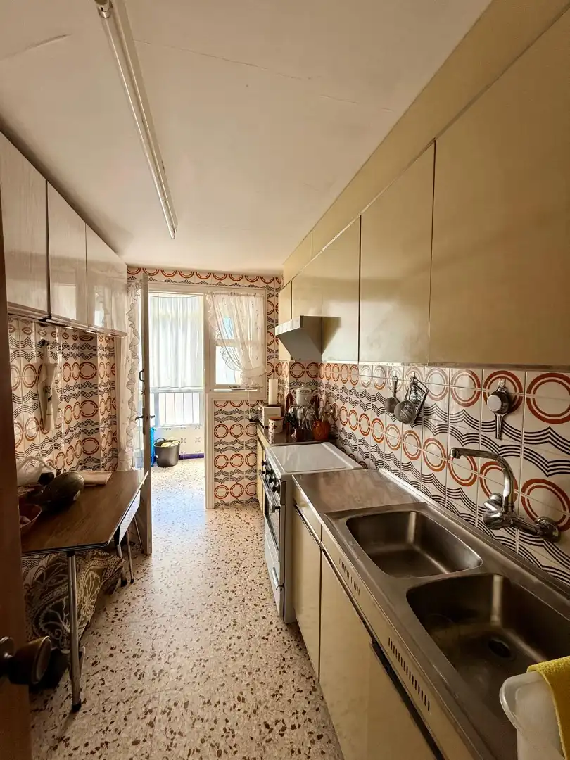 Cuina de Apartament en venda en Cullera amb Terrassa, Moblat i Forn