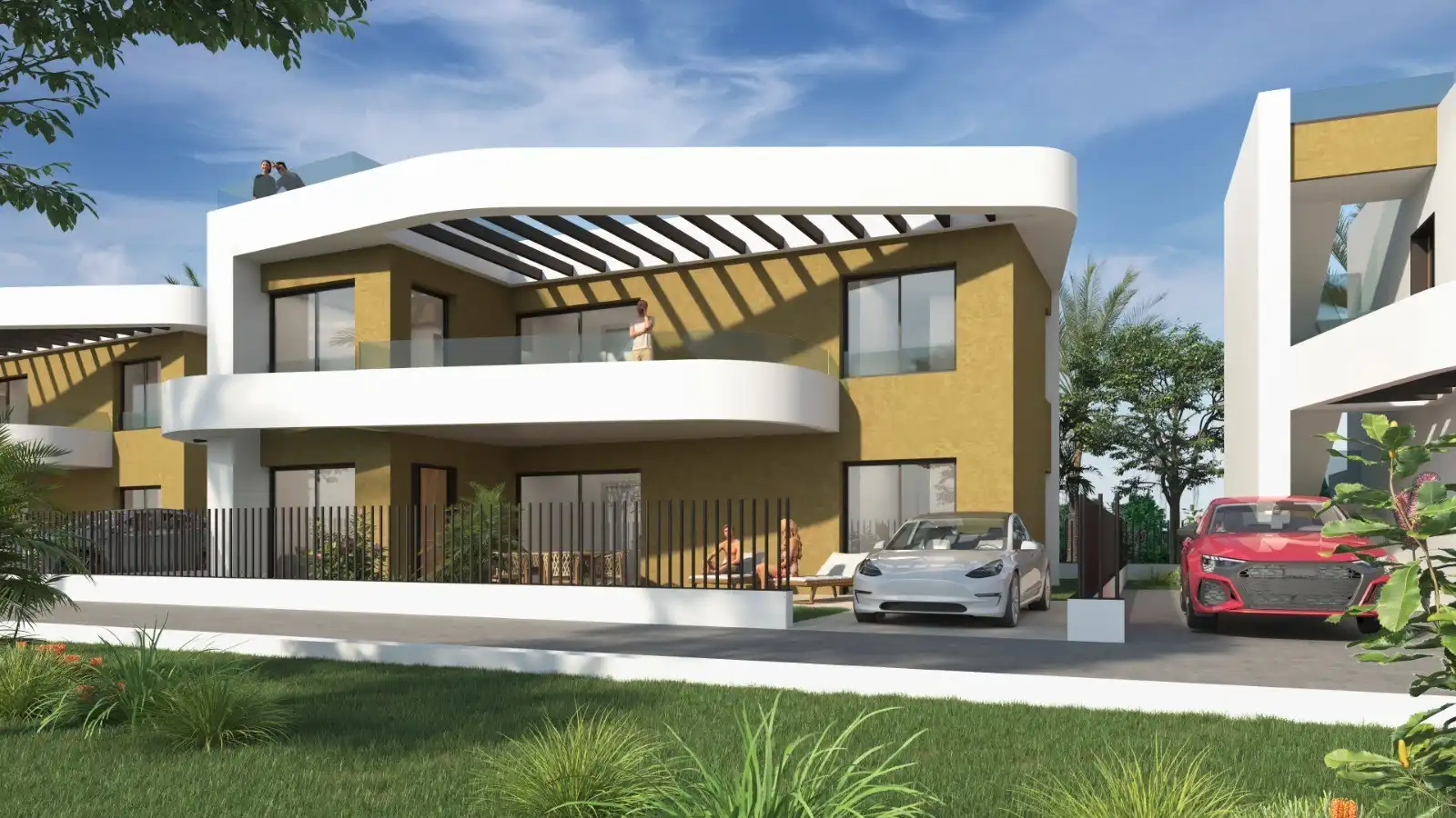 Exterior view of Houses for sale in Orihuela  with Terrace and Community pool