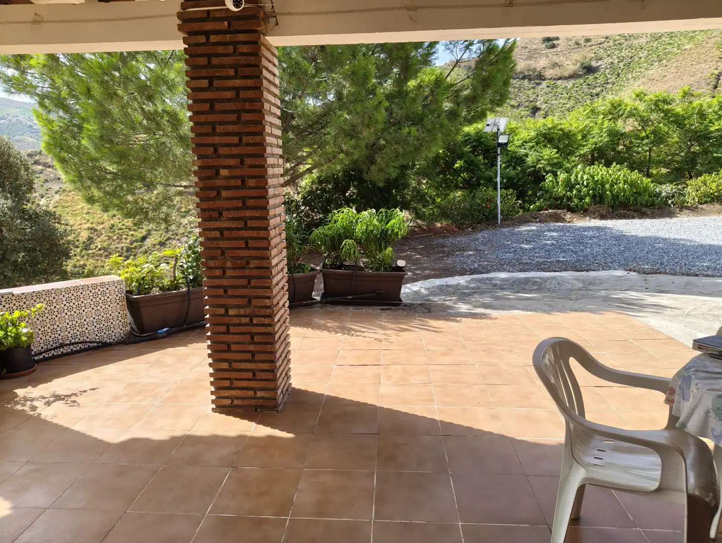 Terrace of Country homes for sale in Almáchar  with Air Conditioner, Heating and Private garden