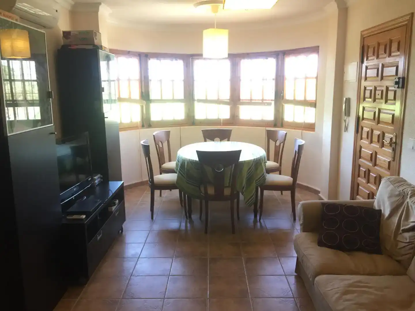Menjador de Apartament en venda en Cartagena amb Aire condicionat, Piscina i Moblat
