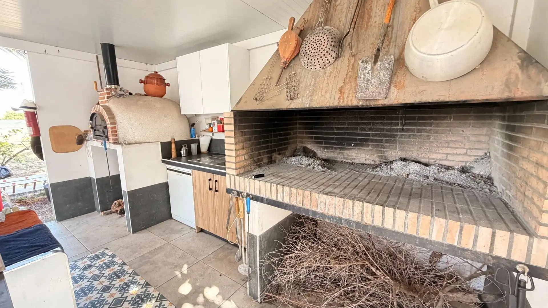 Küche von Haus oder Chalet zum Verkauf in Elche / Elx mit Klimaanlage, Heizung und Privatgarten
