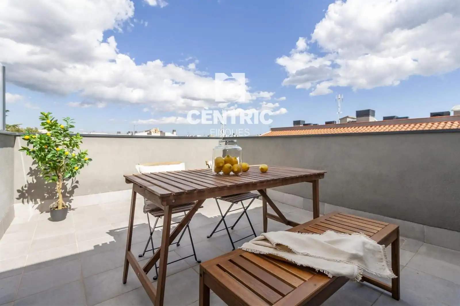 Terraza de Piso en venta en Terrassa con Terraza