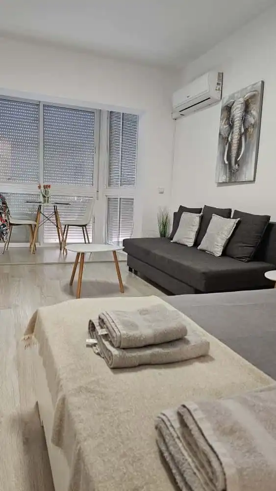 Sala de estar de Estudio en venta en Torremolinos con Aire acondicionado, Calefacción y Amueblado