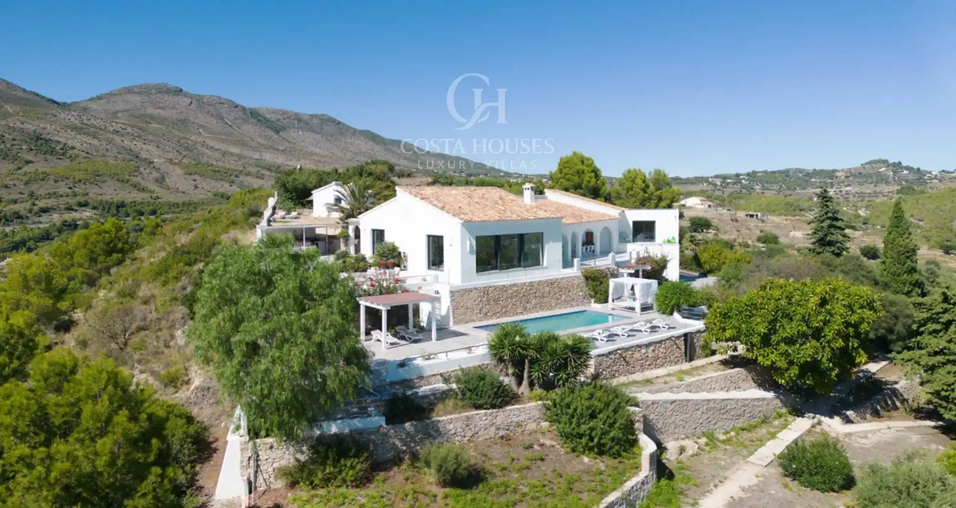 Vista exterior de Casa o chalet en venta en Benissa con Aire acondicionado, Calefacción y Jardín privado