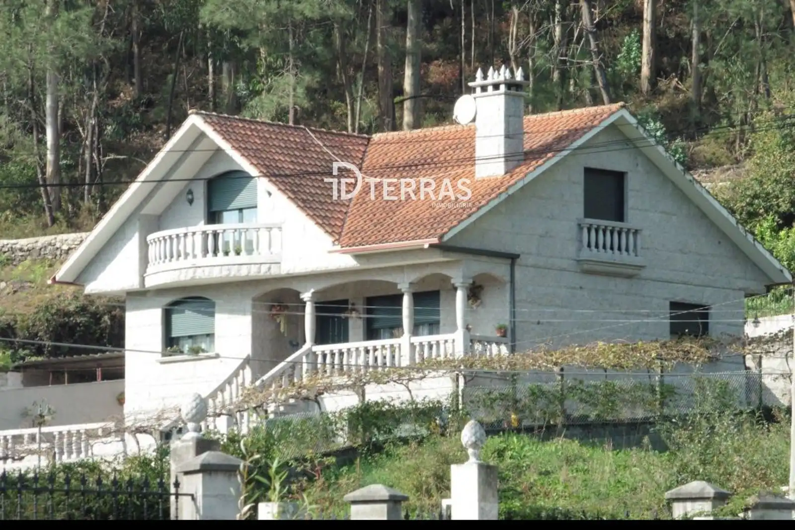 Vista exterior de Casa o chalet en venta en Vilaboa con Calefacción, Jardín privado y Terraza
