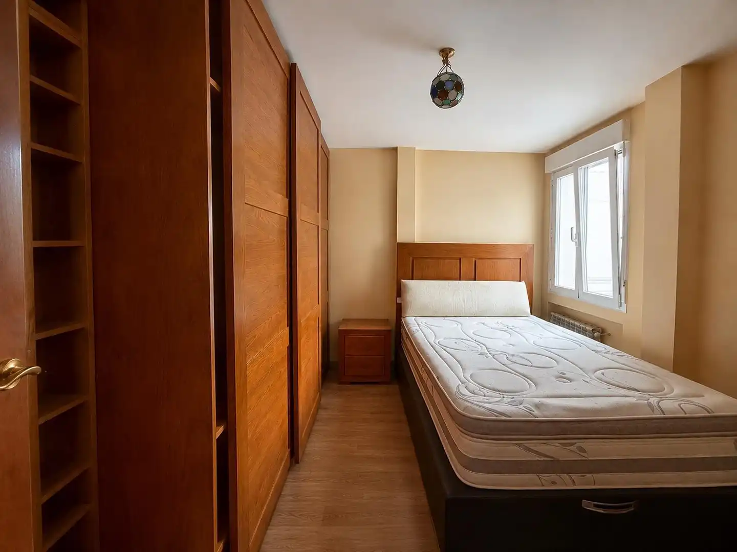 Schlafzimmer von Wohnung zum Verkauf in Madrid mit Heizung, Parkett und Terrasse