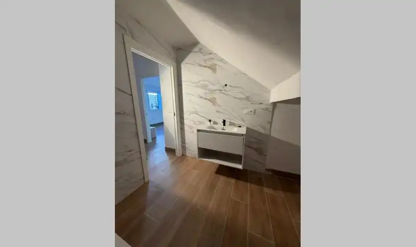 Badezimmer von Wohnung zum Verkauf in Mojácar mit Klimaanlage, Heizung und Terrasse