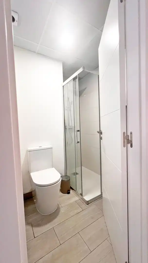 Bathroom of Flat for sale in Málaga  with Furnished
