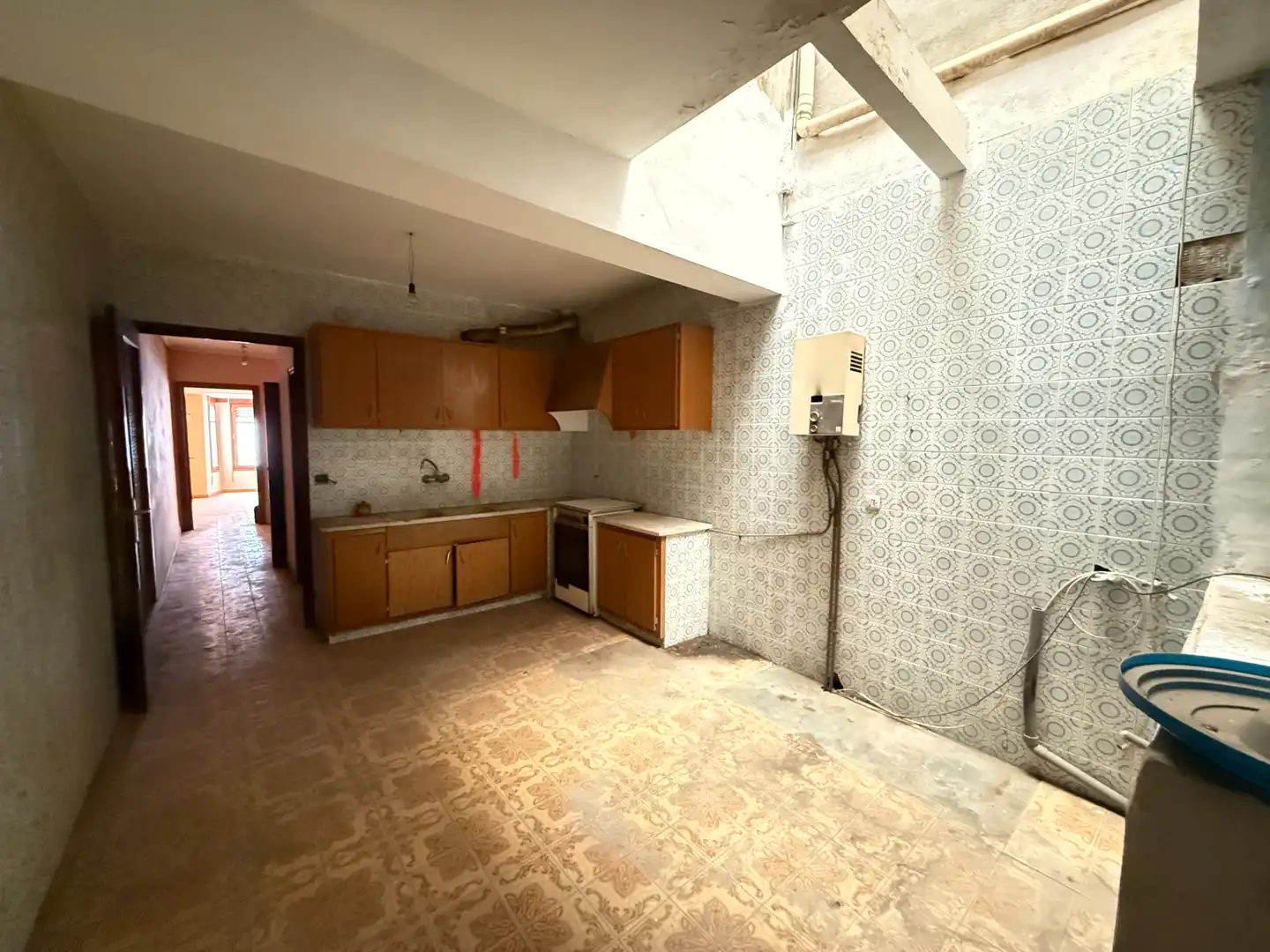 Cuina de Casa adosada en venda en Castellón de la Plana / Castelló de la Plana amb Terrassa i Traster