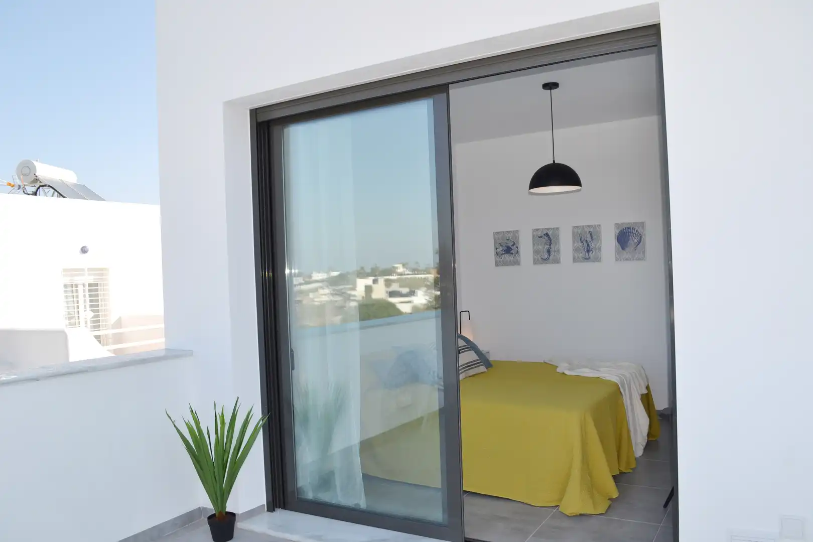 Terraza de Casa adosada en venta en Conil de la Frontera con Aire acondicionado, Terraza y Piscina
