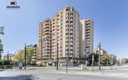 Exterior view of Flat for sale in  Granada Capital  with Air Conditioner and Terrace