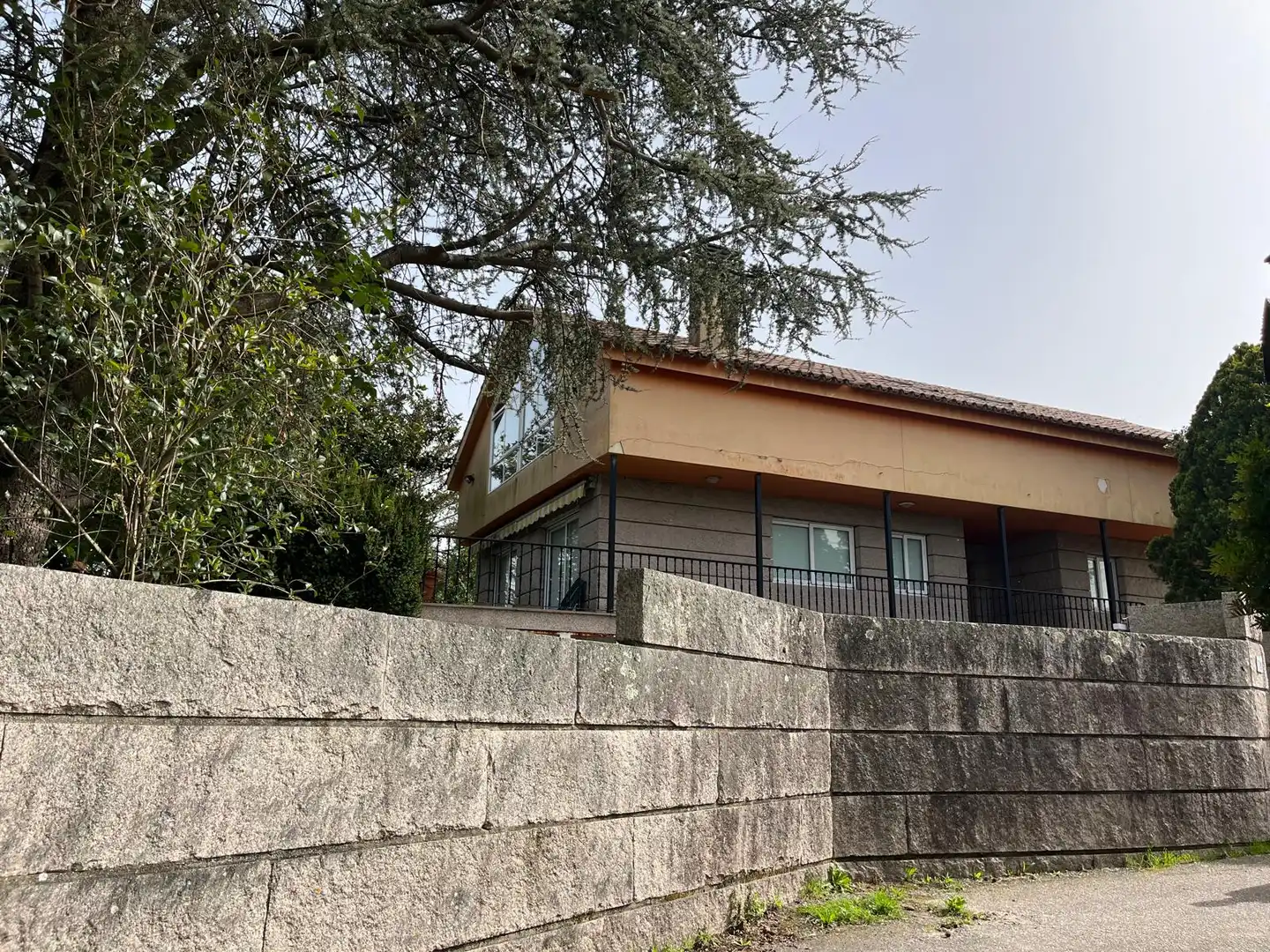 Exterior view of Houses for sale in Vigo   with Private garden, Terrace and Swimming Pool