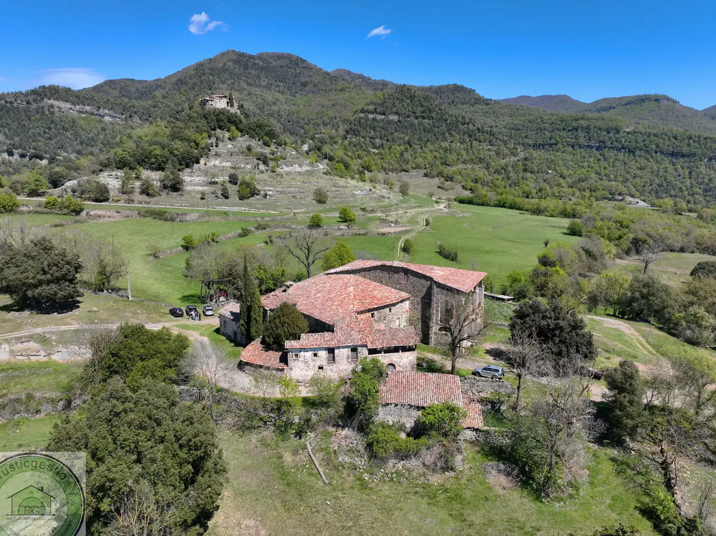 Vista exterior de Finca rústica en venta en Ripoll con Terraza