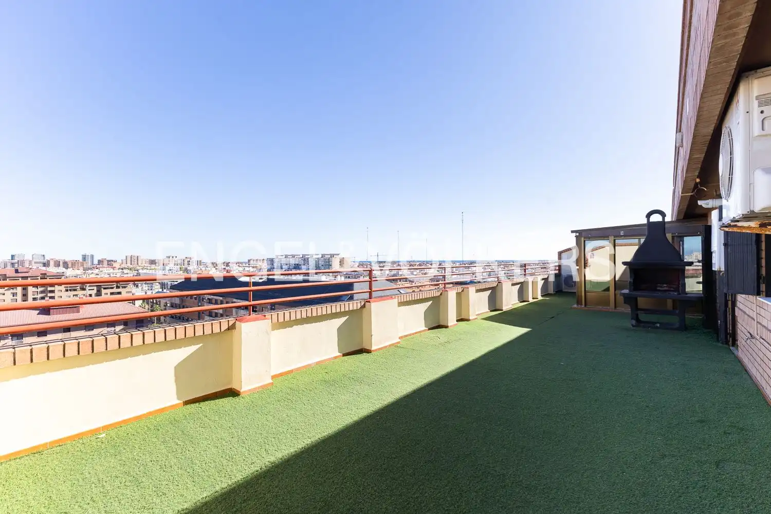 Terraza de Ático de alquiler en Camins al Grau