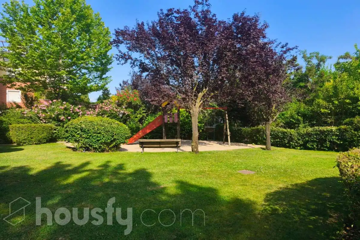 Jardín de Piso de alquiler en Madrid con Aire acondicionado, Calefacción y Terraza