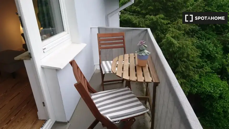 Terraza de Apartamento para compartir en Monesma y Cajigar con Aire acondicionado, Terraza y Amueblado