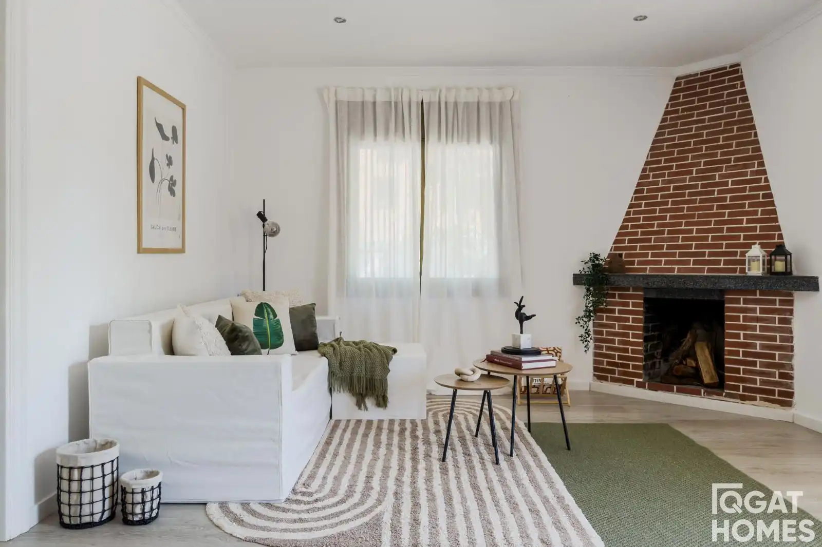 Wohnzimmer von Haus oder Chalet zum Verkauf in Sant Cugat del Vallès mit Klimaanlage, Heizung und Terrasse
