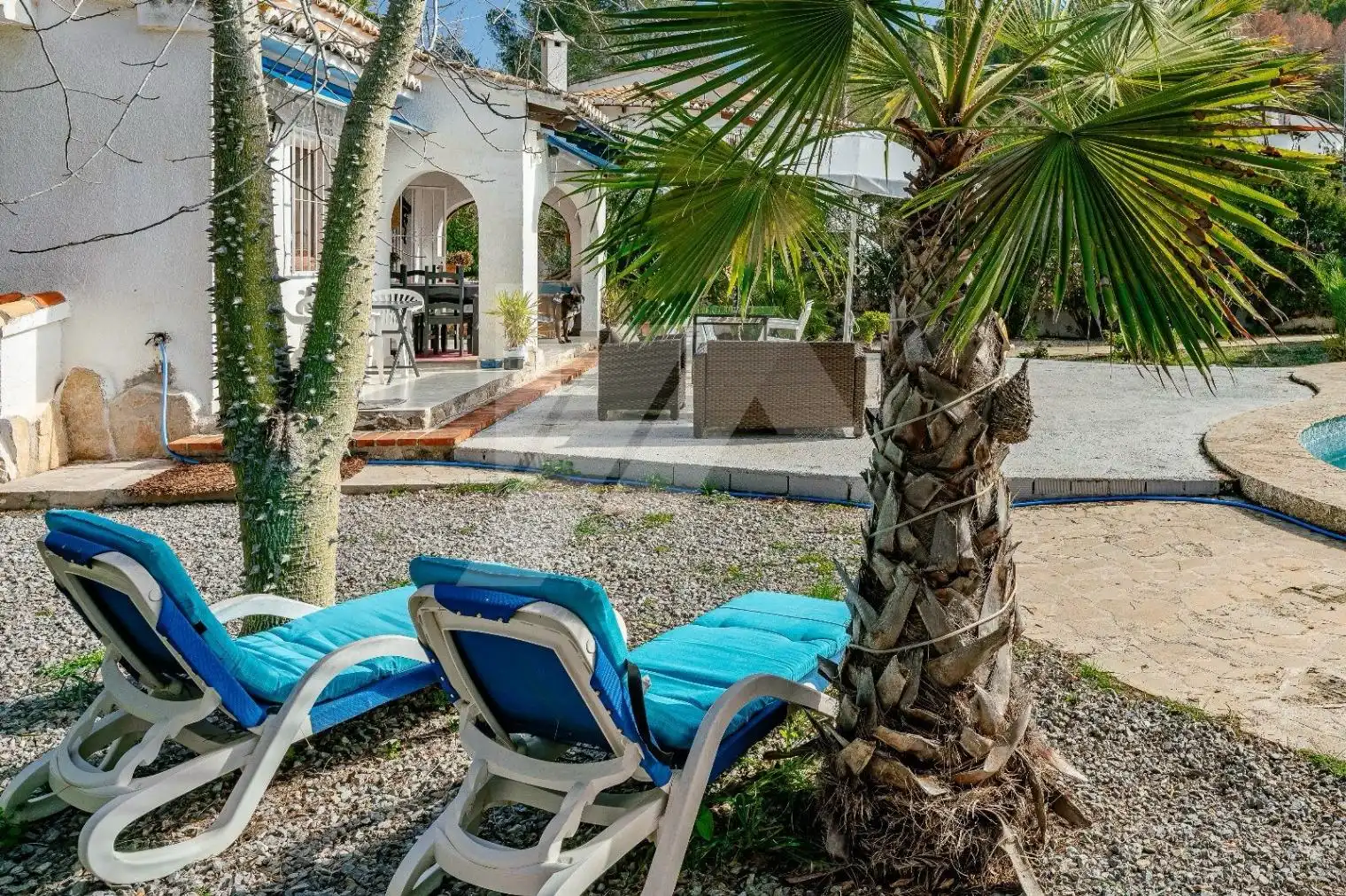 Garden of Houses for sale in Moraira  with Air Conditioner, Heating and Private garden