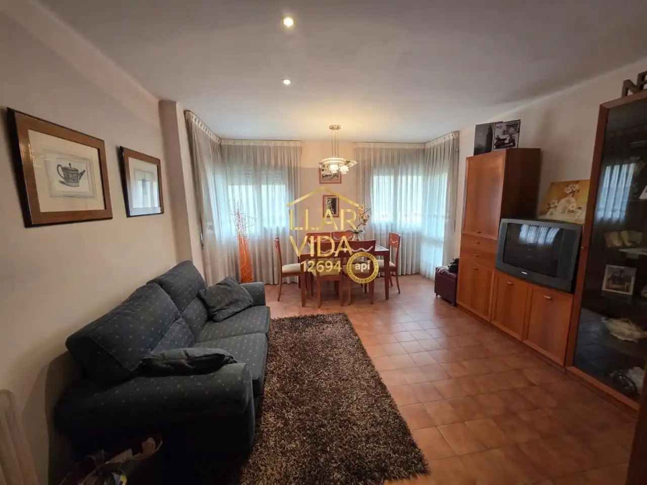 Sala de estar de Piso en venta en Alfarràs con Terraza