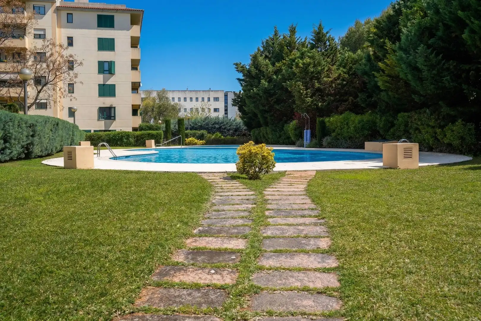 Piscina de Pis en venda en  Palma de Mallorca amb Aire condicionat, Calefacció i Jardí privat