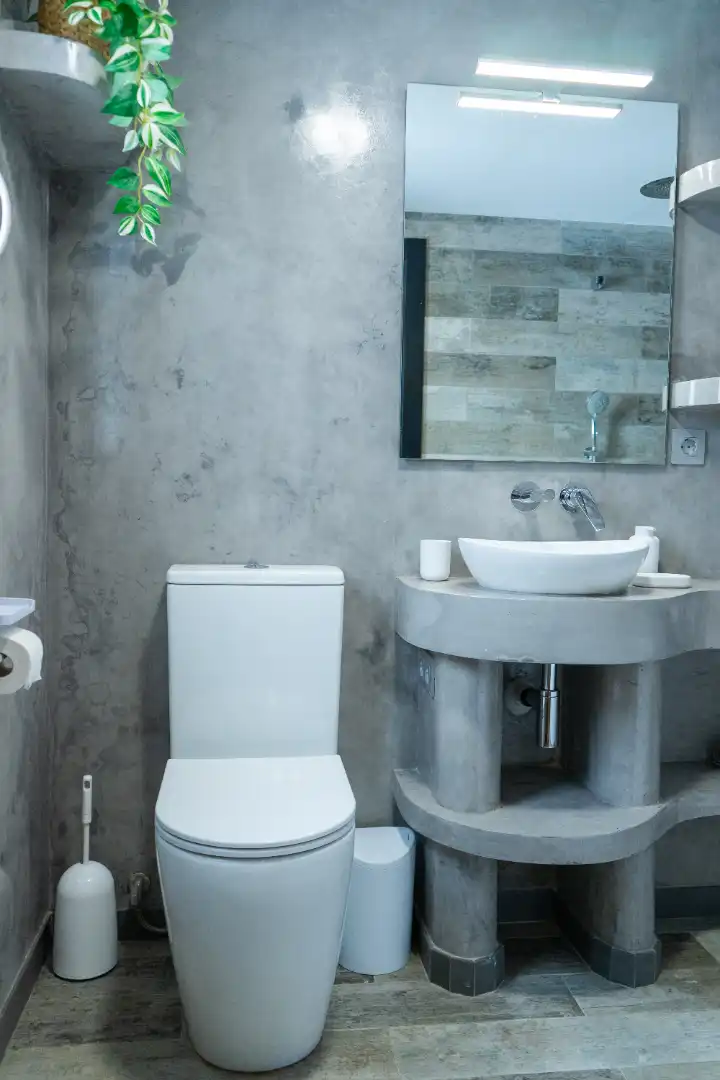 Bathroom of Flat for share in Zaragoza  with Air Conditioner, Heating and Private garden