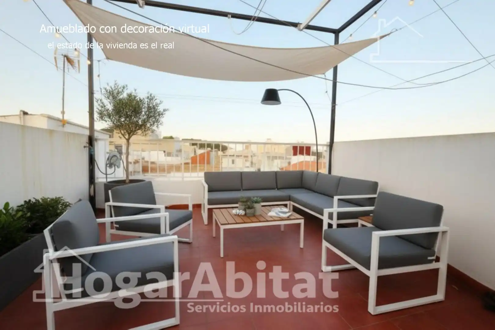 Terraza de Casa o chalet en venta en Tavernes de la Valldigna con Aire acondicionado, Terraza y Amueblado