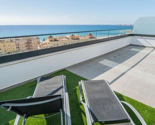 Terrasse von Dachboden miete in Vélez-Málaga mit Klimaanlage, Heizung und Terrasse